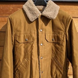 Uniqlo U Fur Lined Trucker Jacket
